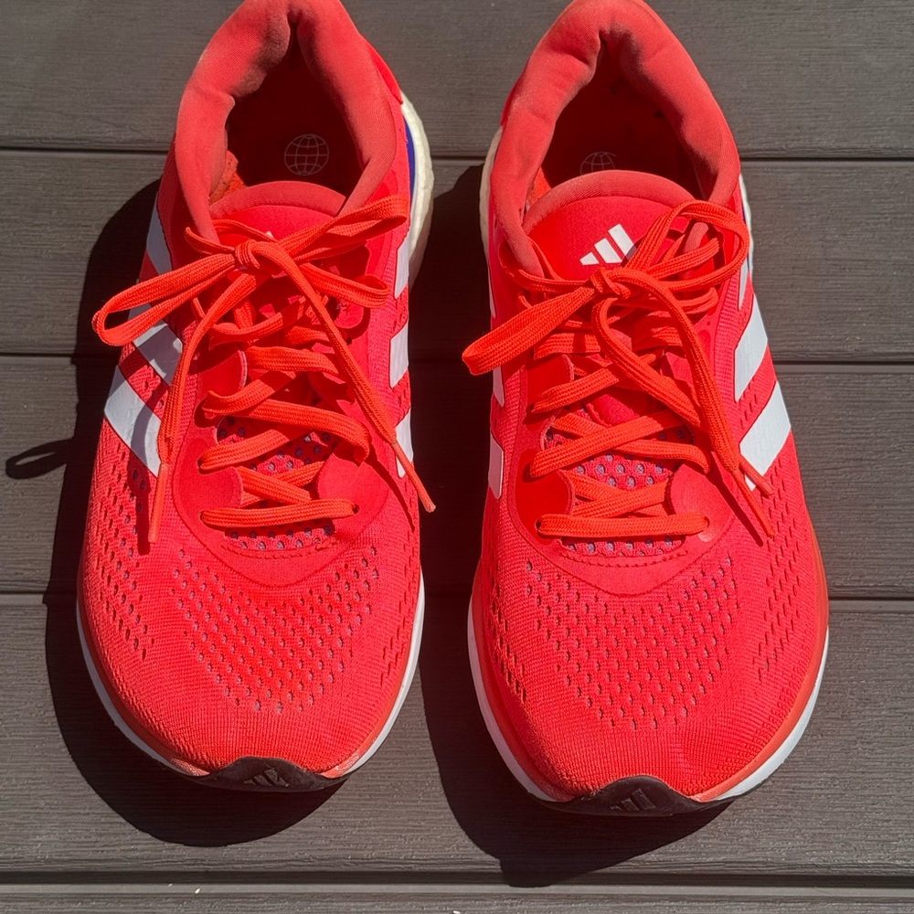 Adidas Scarlet Running Shoes with White Accents